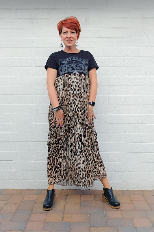 Leopard maxi clearance skirt dupe