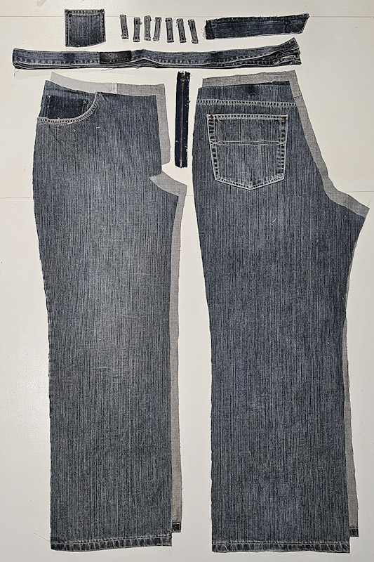 Denim Refashion to Wide Legged 90’s Jeans! - Koetiquemade